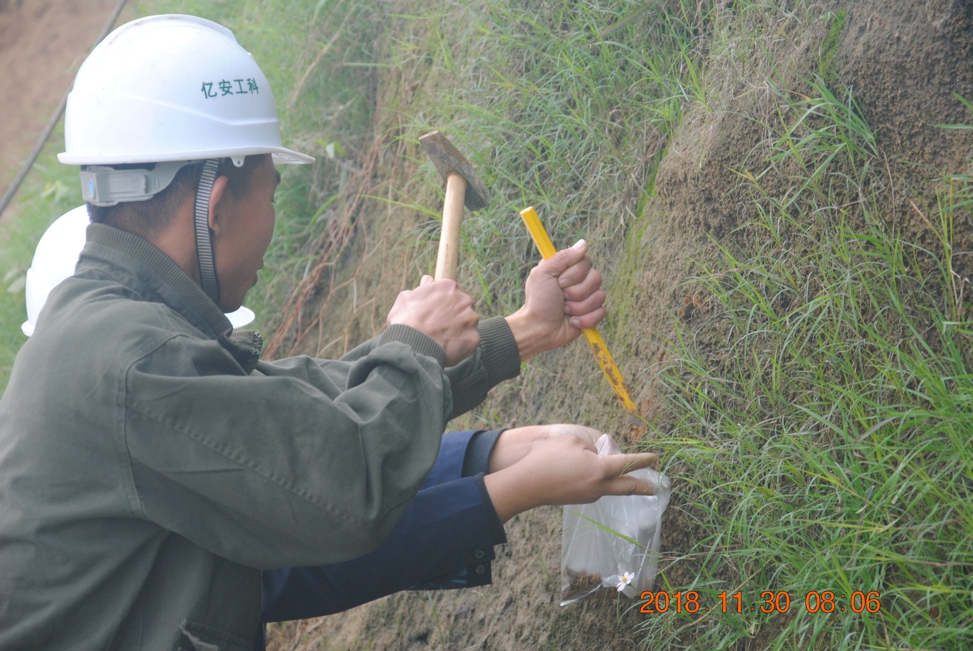 SSP稳定土植生护坡质量检测与评估方法研究
